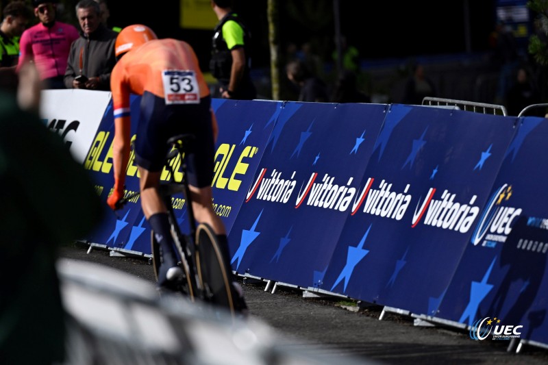 2024 UEC Road European Championships - Limburg - Flanders - Men Junior Individual Time Trial 31,2 km - 11/09/2024 - Senna Remijn (NED) - photo Ivan Benedetto/SprintCyclingAgency?2024